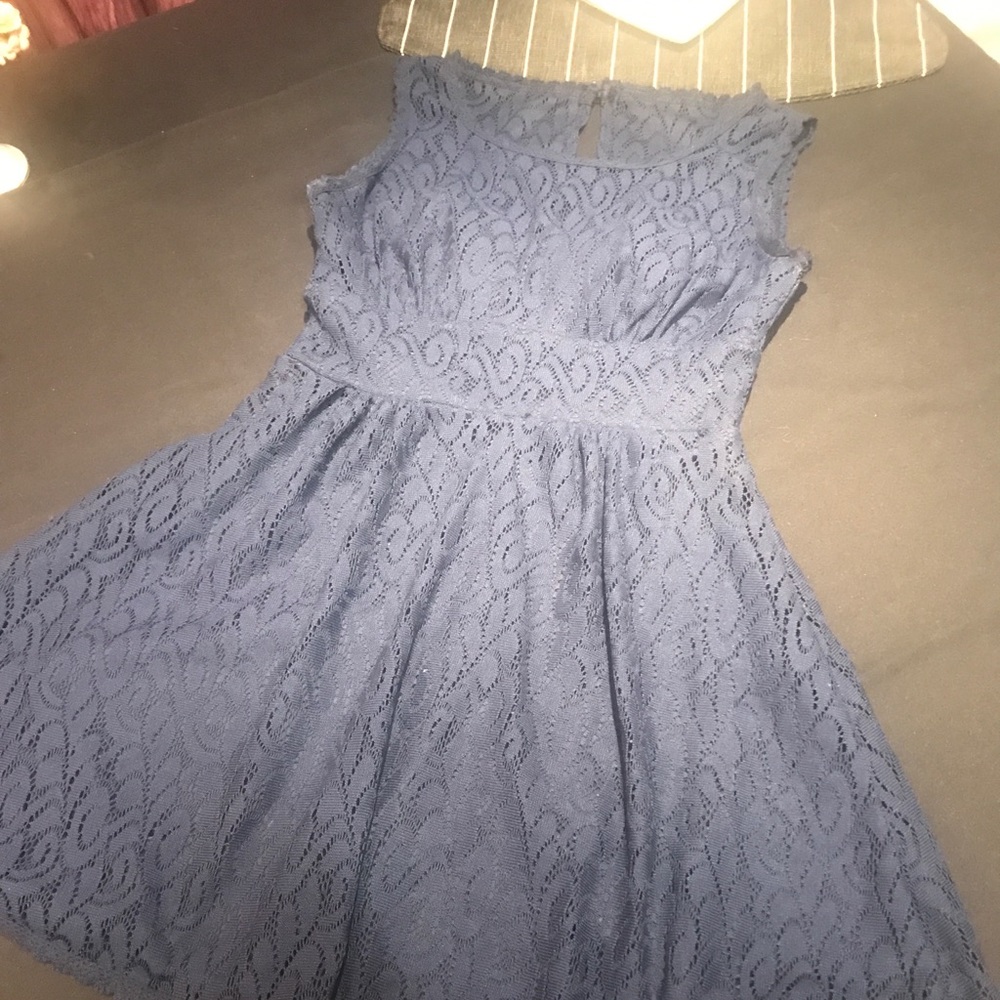 Dark Blue beautifully fit party dress